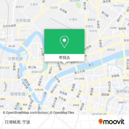 日湖铭座地图