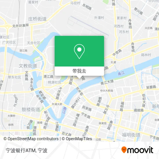 宁波银行ATM地图