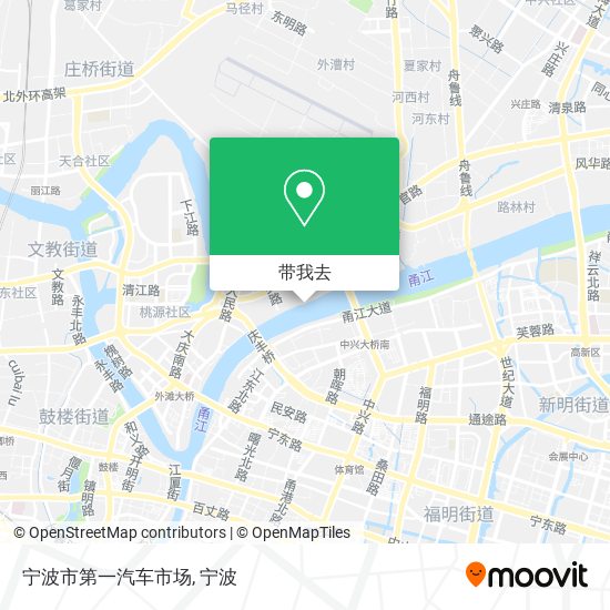 宁波市第一汽车市场地图