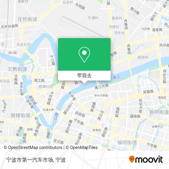 宁波市第一汽车市场地图