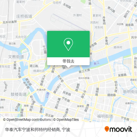 华泰汽车宁波和邦特约经销商地图