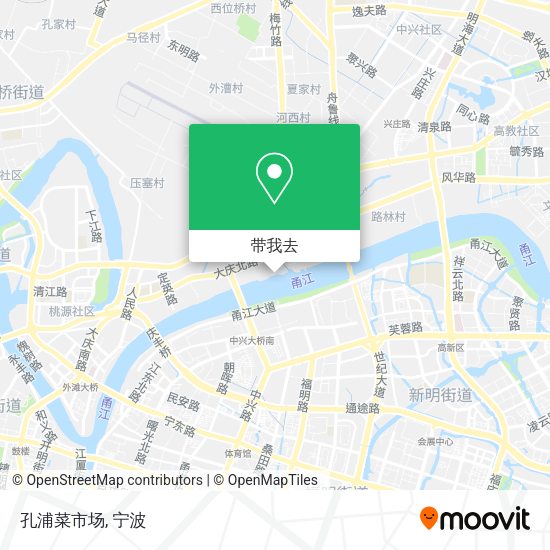 孔浦菜市场地图