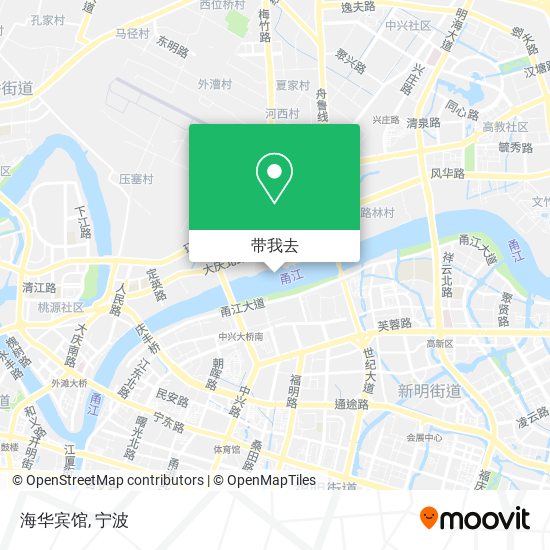 海华宾馆地图
