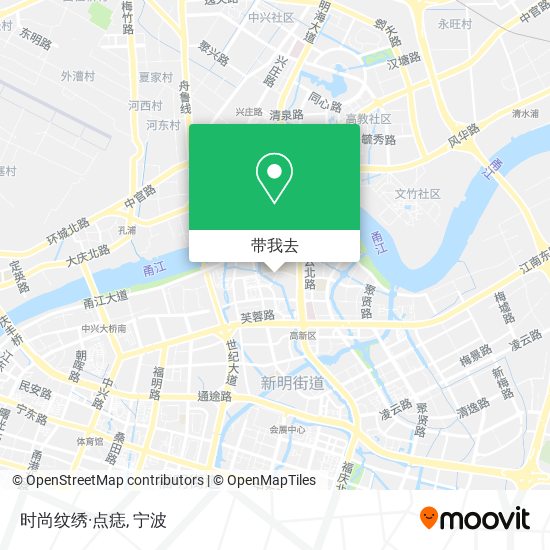 时尚纹绣·点痣地图