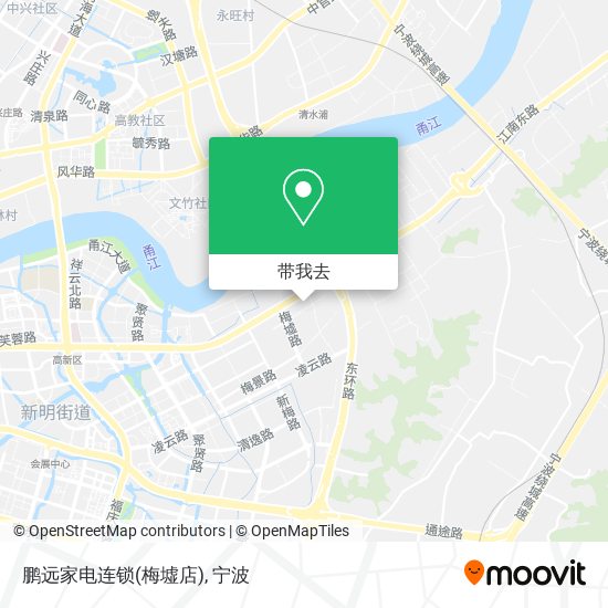 鹏远家电连锁(梅墟店)地图