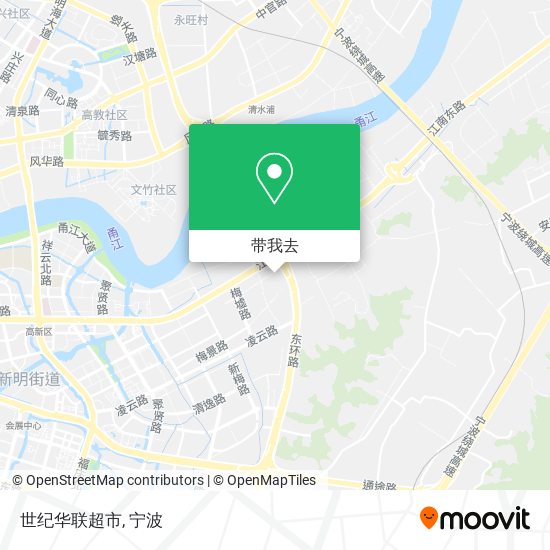 世纪华联超市地图