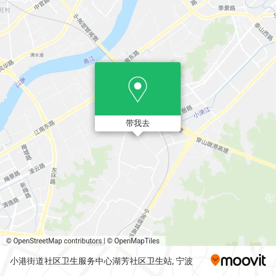 小港街道社区卫生服务中心湖芳社区卫生站地图