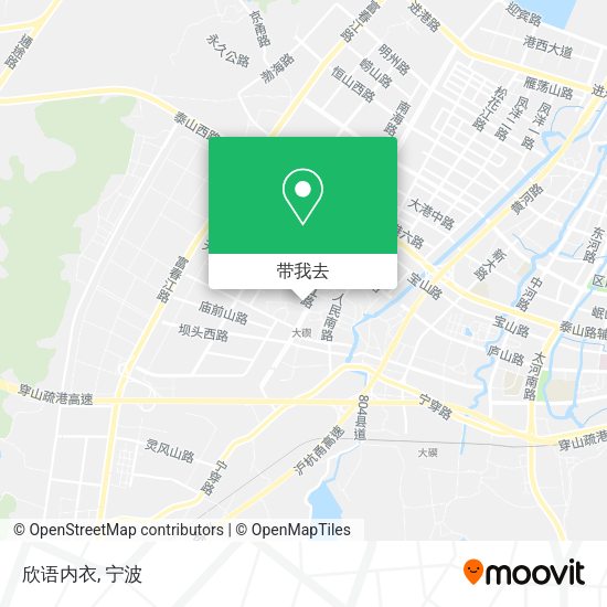 欣语内衣地图