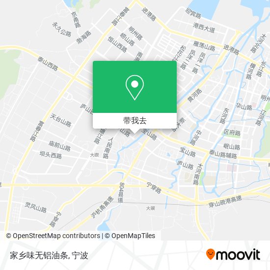 家乡味无铝油条地图