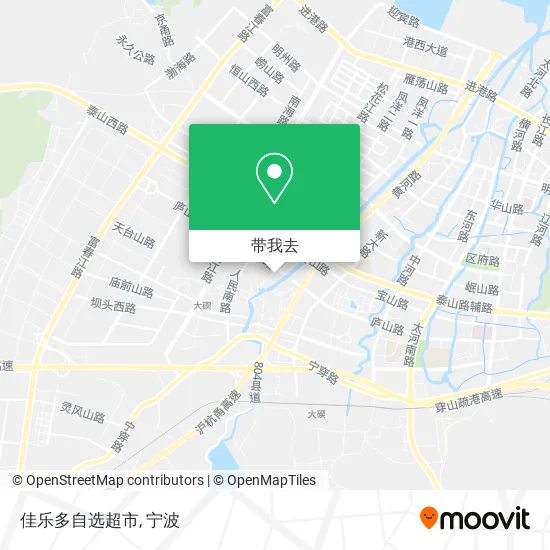 佳乐多自选超市地图