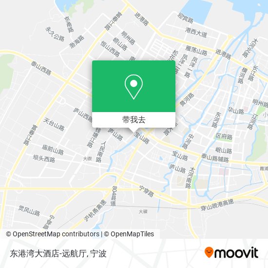 东港湾大酒店-远航厅地图