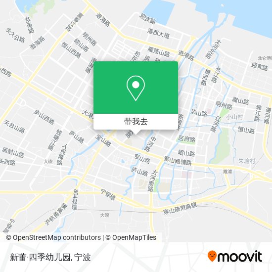 新蕾·四季幼儿园地图