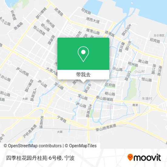 四季桂花园丹桂苑-6号楼地图
