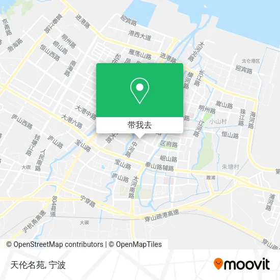 天伦名苑地图