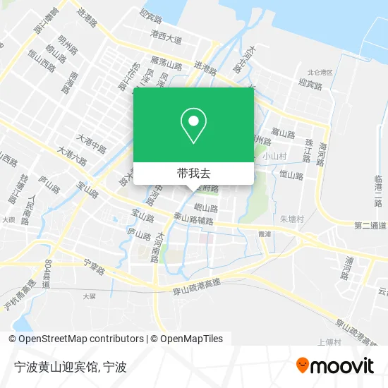 宁波黄山迎宾馆地图