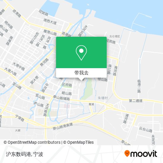 沪东数码港地图