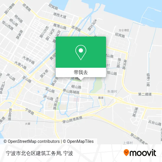 宁波市北仑区建筑工务局地图