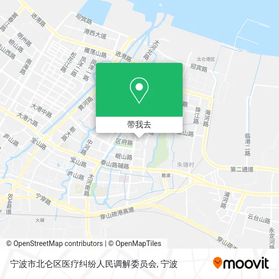 宁波市北仑区医疗纠纷人民调解委员会地图