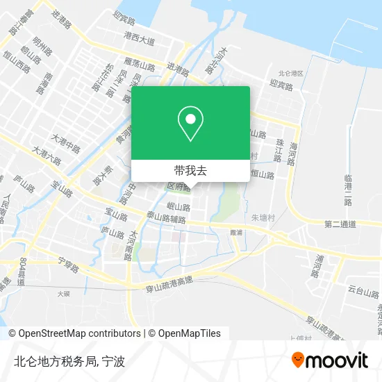 北仑地方税务局地图