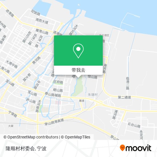 隆顺村村委会地图