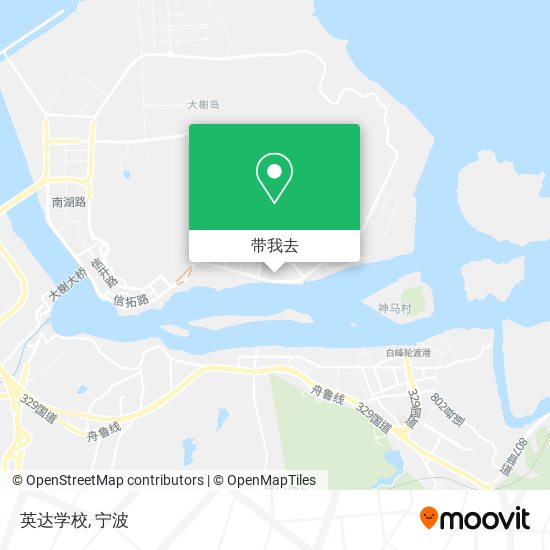 英达学校地图