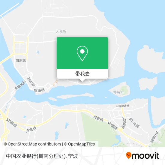 中国农业银行(榭南分理处)地图