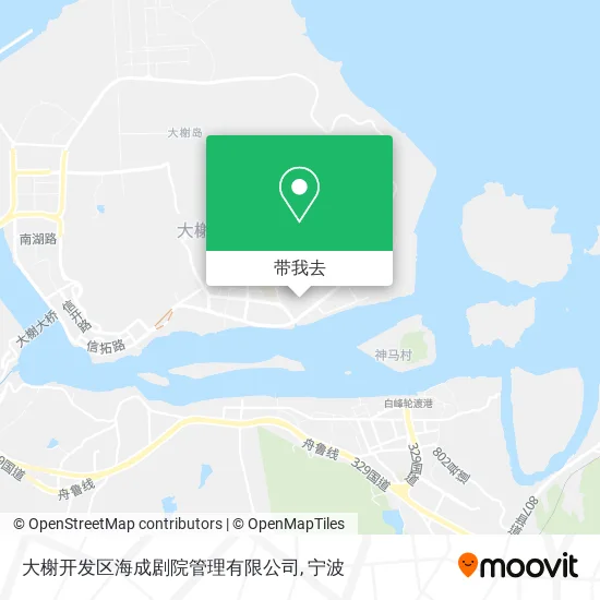 大榭开发区海成剧院管理有限公司地图