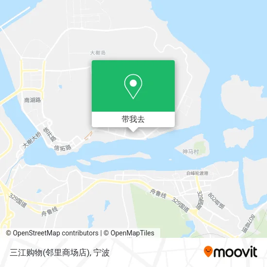 三江购物(邻里商场店)地图