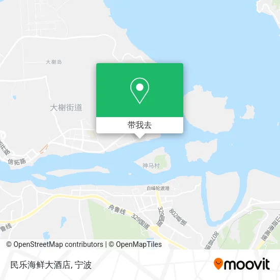民乐海鲜大酒店地图