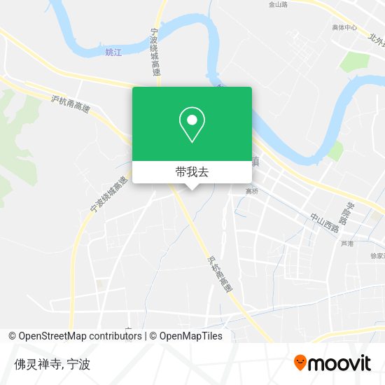 佛灵禅寺地图