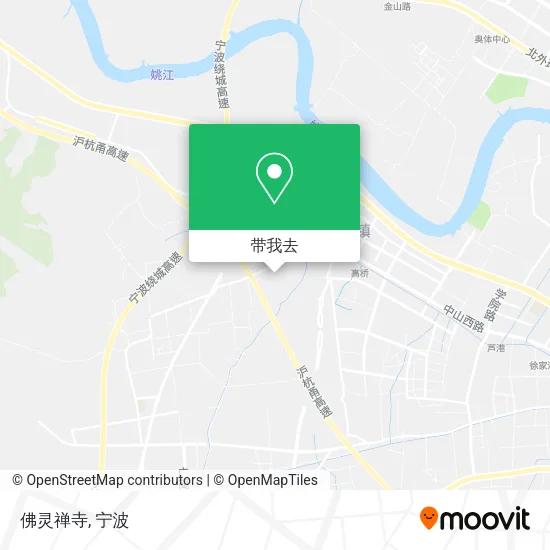 佛灵禅寺地图