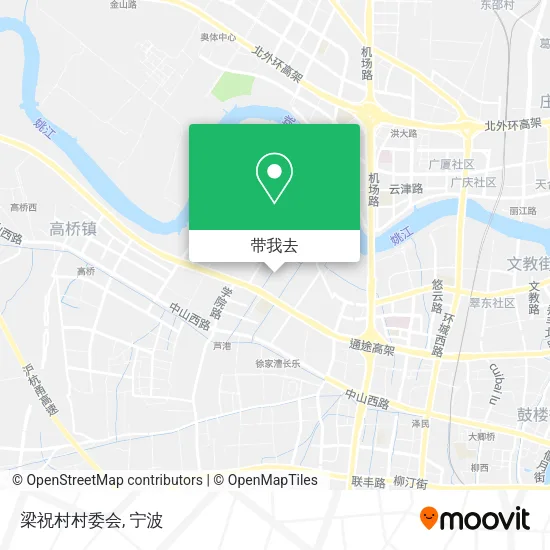 梁祝村村委会地图
