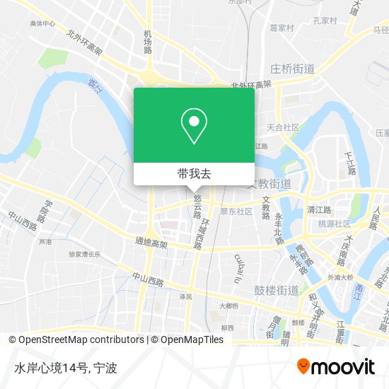 水岸心境14号地图