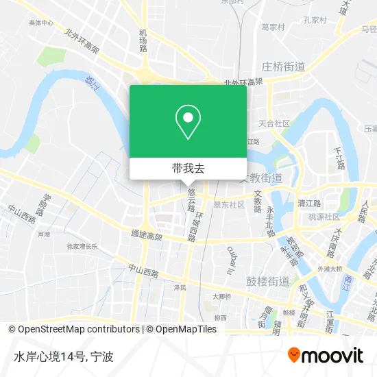水岸心境14号地图