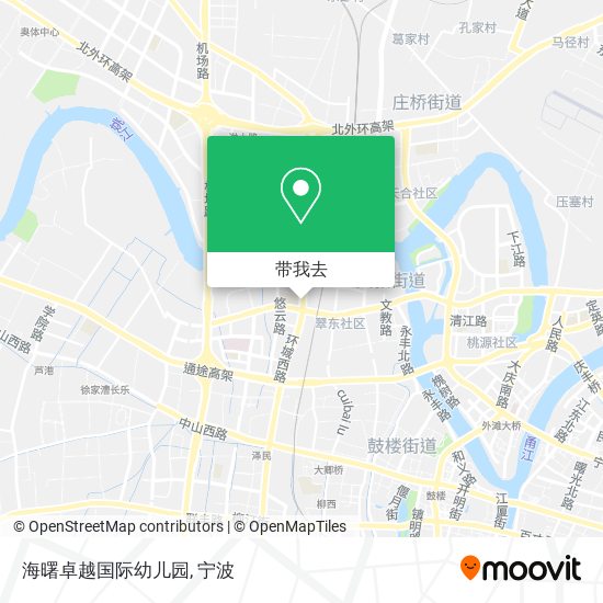 海曙卓越国际幼儿园地图