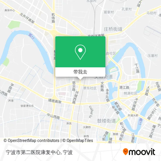 宁波市第二医院康复中心地图