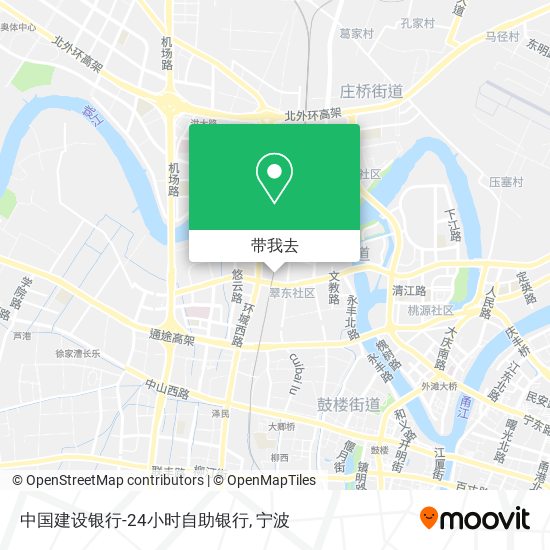 中国建设银行-24小时自助银行地图