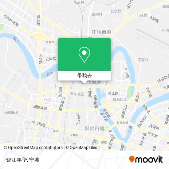 锦江年华地图