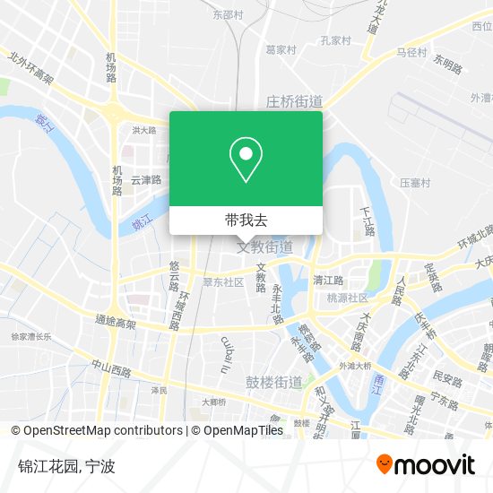 锦江花园地图