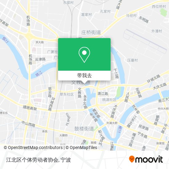 江北区个体劳动者协会地图