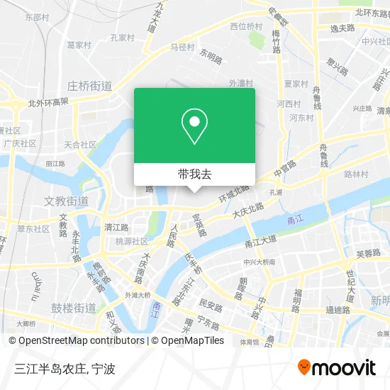 三江半岛农庄地图