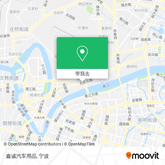鑫诚汽车用品地图