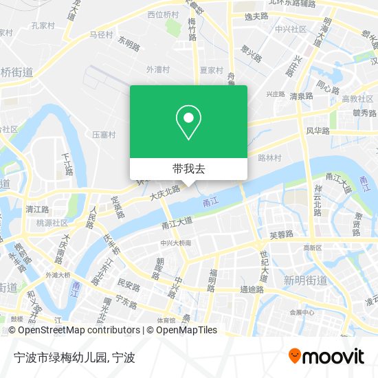 宁波市绿梅幼儿园地图