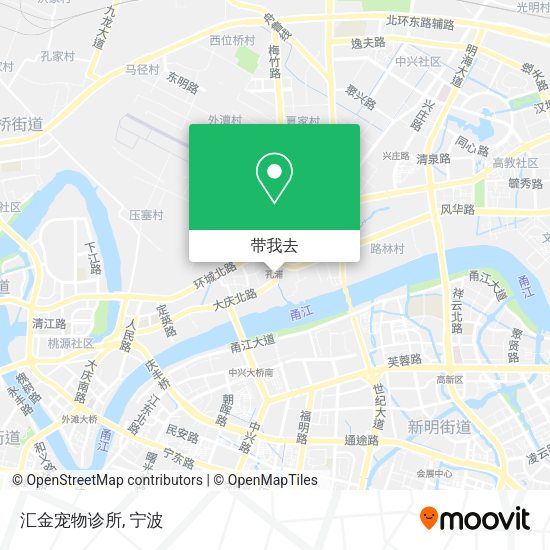 汇金宠物诊所地图
