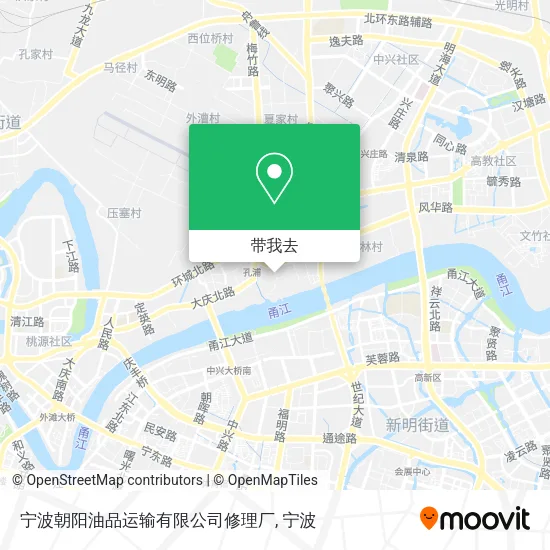 宁波朝阳油品运输有限公司修理厂地图