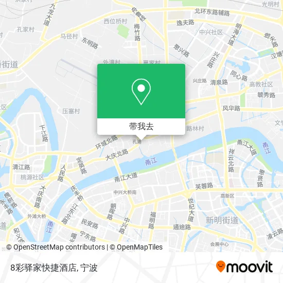8彩驿家快捷酒店地图