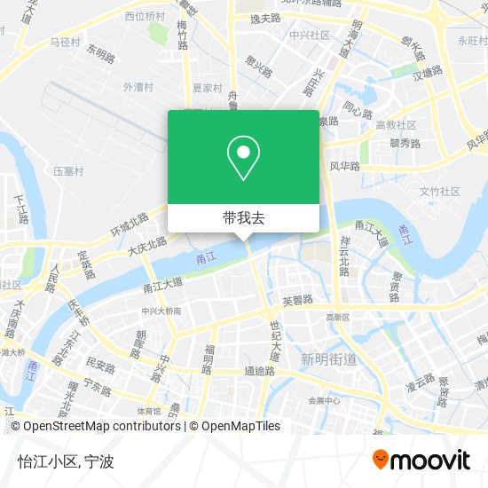 怡江小区地图