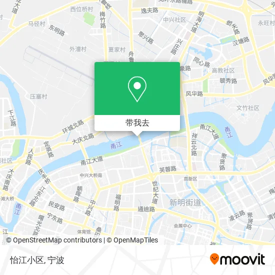 怡江小区地图