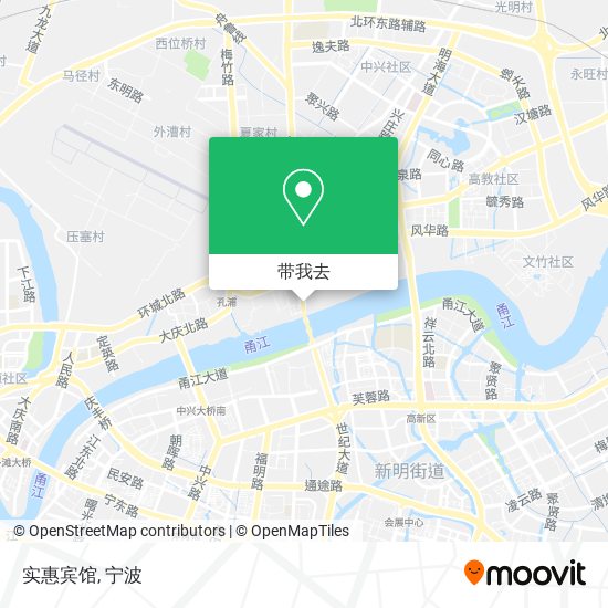 实惠宾馆地图