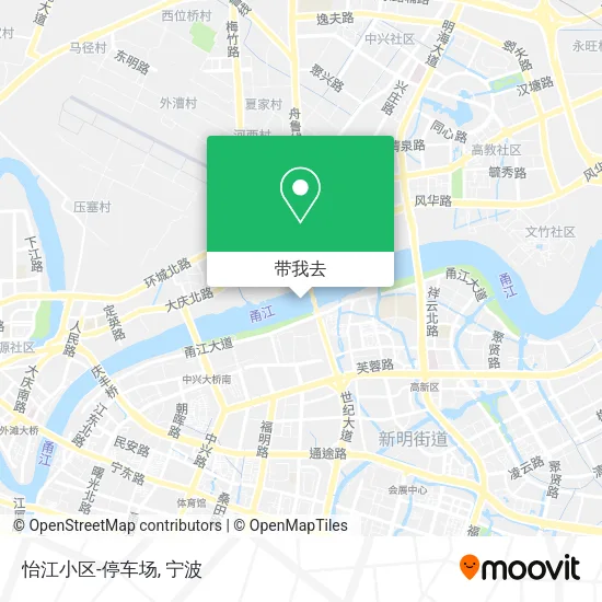 怡江小区-停车场地图